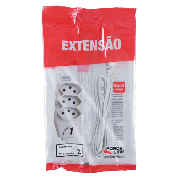 0180200249 - Extensão Tripolar Slim - 1m - Image 2