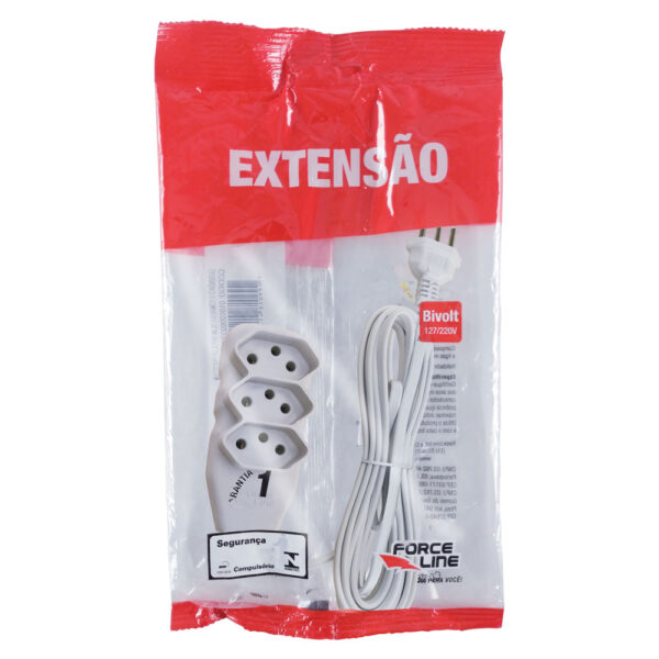 0180200251 - Extensão Tripolar Slim - 5m - Image 2