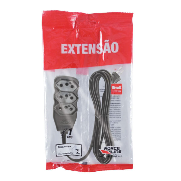 0180200253 - Extensão Tripolar Slim - 3m - Image 2