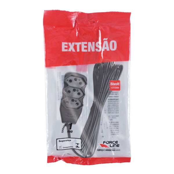 0180200254 - Extensão Tripolar Slim - 5m - Image 2