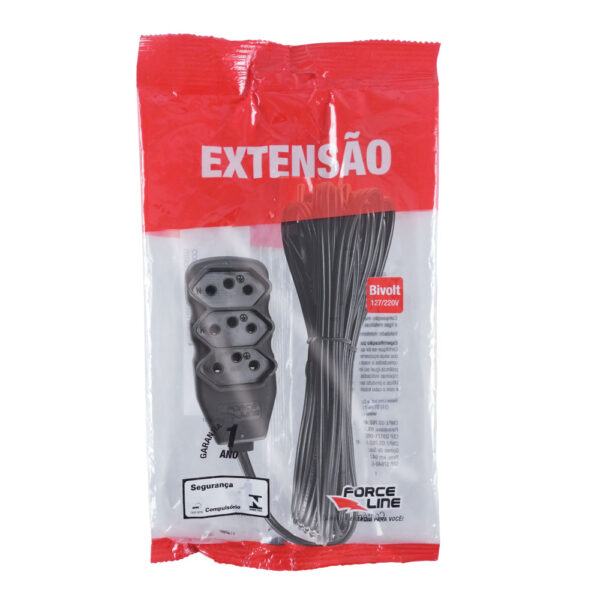 0180200316 - Extensão Tripolar Slim - 10m - Image 2