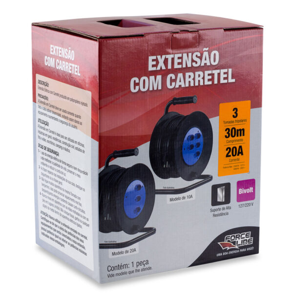 0181200014 - Extensão com Carretel - 30m - Image 3