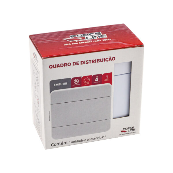 0600300016 - Quadro de Distribuição - Embutir - 4 - DIN - Image 4