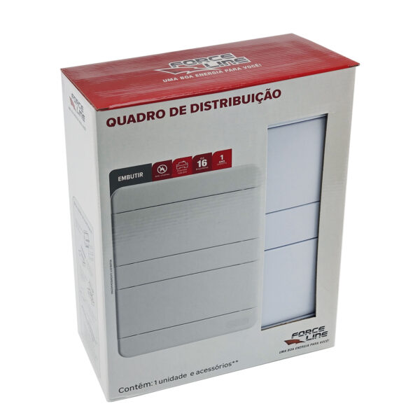 0600300018 - Quadro de Distribuição - Embutir - 16 - DIN