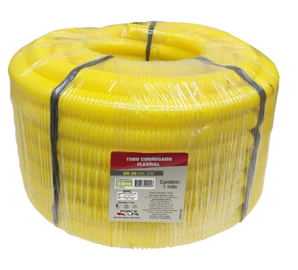 0600300033S - Tubo Corrugado Flexível Slim - 5/8"- DN20