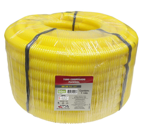 0600300036S - Tubo Corrugado Flexível Slim - 3/4"- DN25