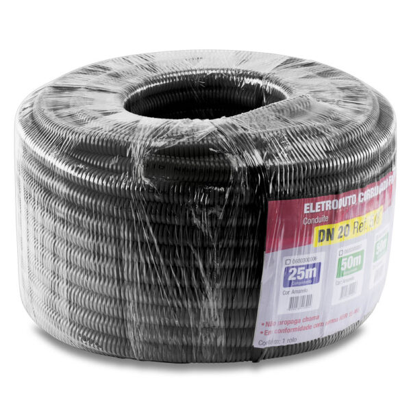 0600300085S - Tubo Corrugado Flexível Slim Premium - 1" - DN32