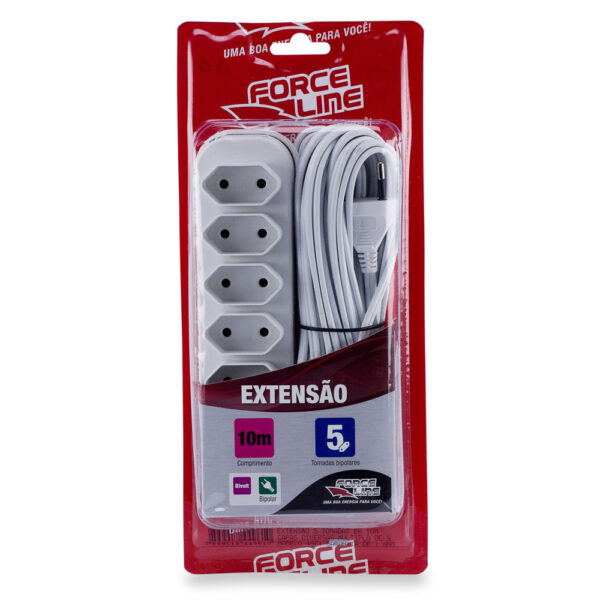 4961 - Extensão Bipolar Slim - 10A - Image 2