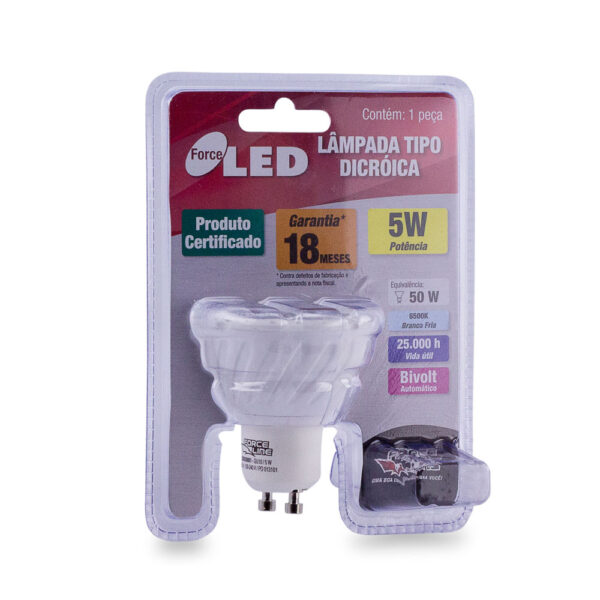 0300500001 - Lâmpada Dicróica LED 5W 6500K - Image 3