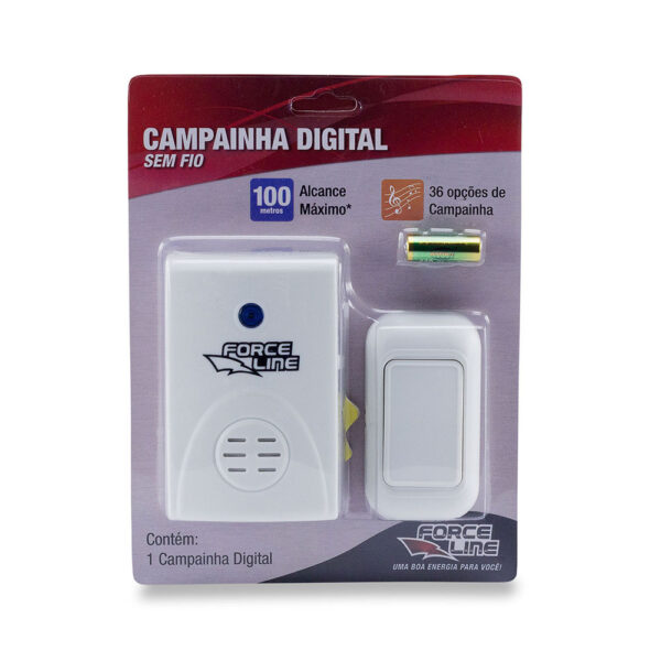 7502 - Campainha Sem Fio Digital - Image 2