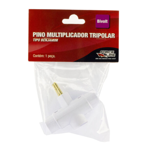 0180100004 - Benjamin Normatizado Tripolar 10A Branco - Image 3