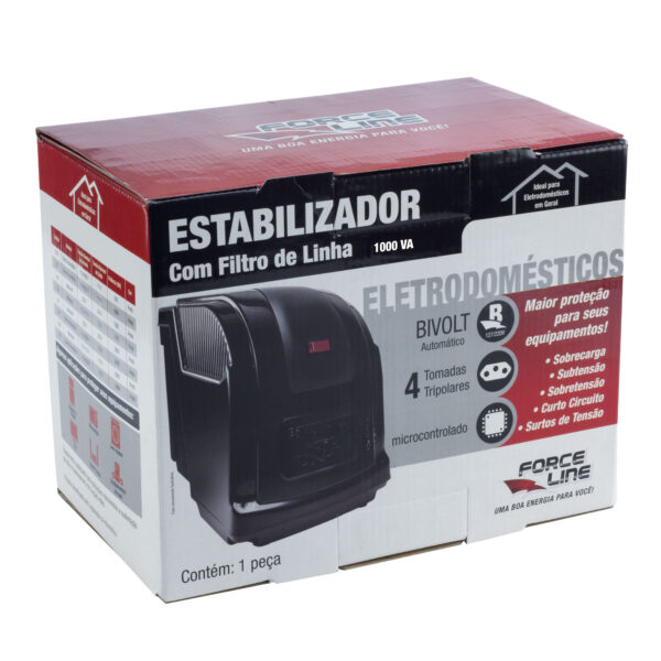 577 - Estabilizador Eletrodoméstico 1000VA Bivolt - Image 3