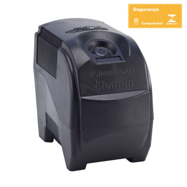 7993 - Estabilizador Eternity 300VA/W Mono Preto