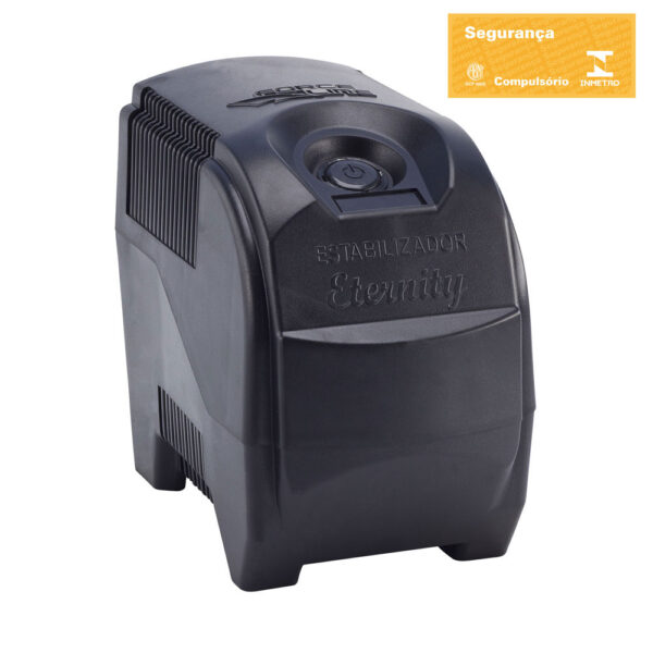 7995 - Estabilizador Eternity 300VA/W Bivolt Preto