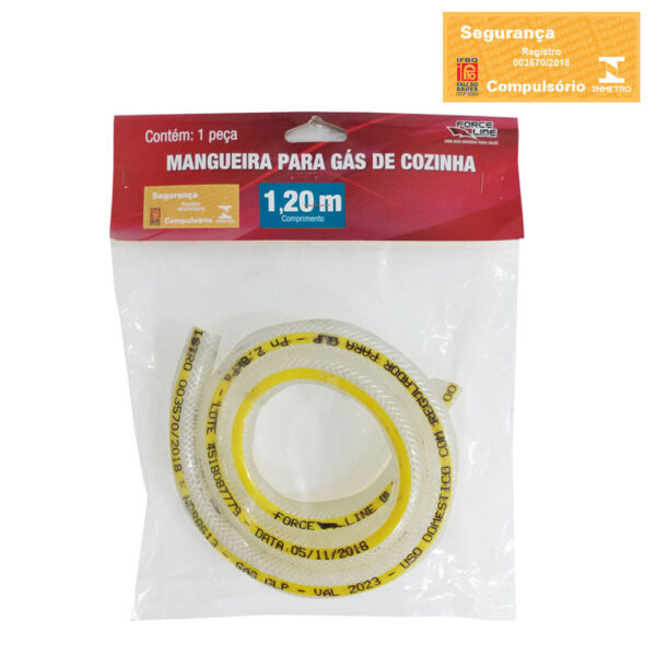 0190400338 - Mangueira Gás GLP 1,2m