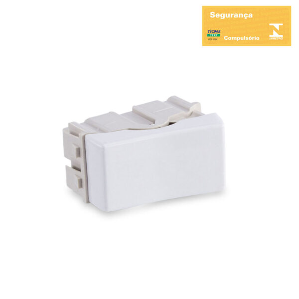 0600100001 - Módulo Interruptor Simples 10A - Branco