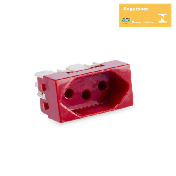 0600100030 - Módulo Tomada Simples 2P+T 20A 250V