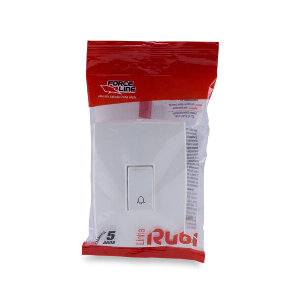 0600200006 - Conjunto 1 Interruptor Pulsador Campainha 10A 250V - Image 3