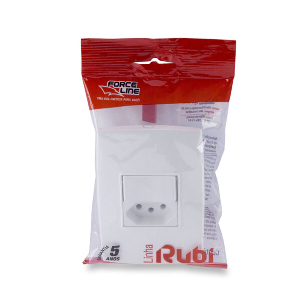 0600200017 - Conjunto Interruptor Simples 10A 250V+Tomada 2P+T 20A 250V - Image 3