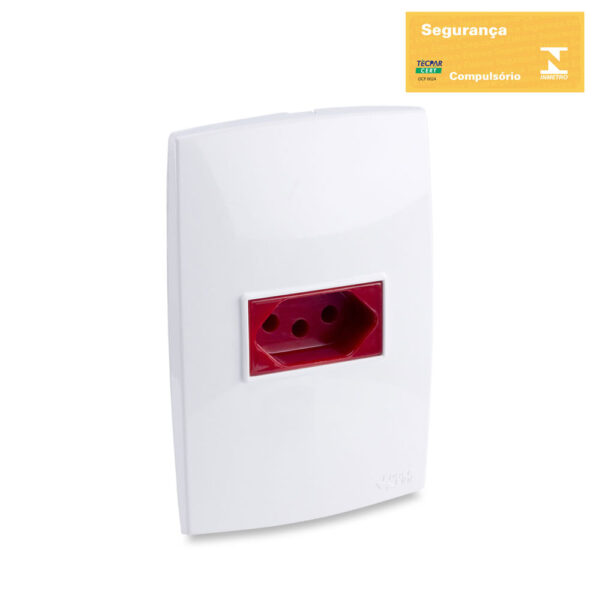 0600200031 - Conjunto Tomada Vermelha 2P+T 20A 250V