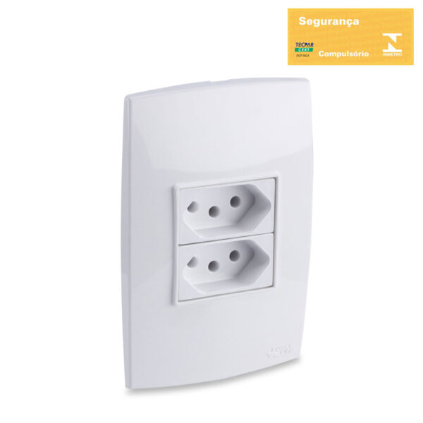 0600200034 - Conjunto Tomada 2P+T 10A 250V+Tomada 2P+T 20A 250