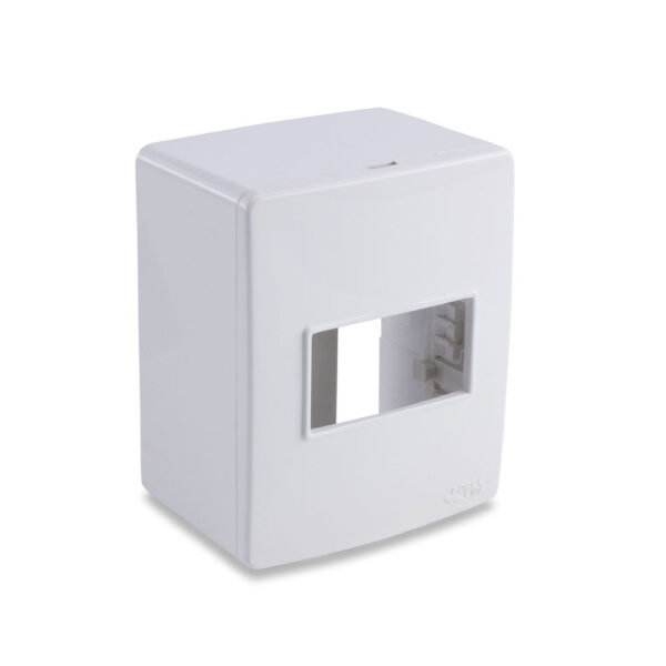 0600200044 - Conjunto Placa 1 Módulo 10A 250V Sobrepor