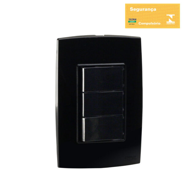 0600200082 - Conjunto 3 Interruptores Paralelos 10A 250V