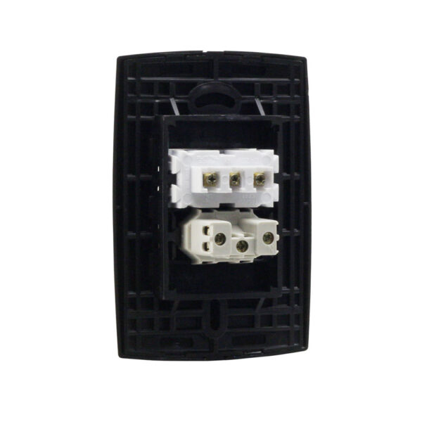0600200088 - Conjunto Interruptor Paralelo+Tomada 2P+T 10A 250V - Image 2