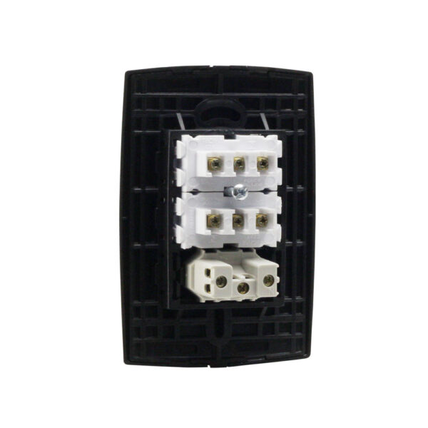 0600200098 - Conjunto Interruptor Duplo Paralelo+Tomada 2P+T 10A 250V - Image 2