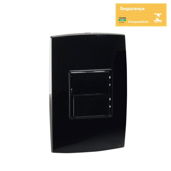 0600200100 - Conjunto Interruptor Simples+Interruptor Paralelo 10A 250V
