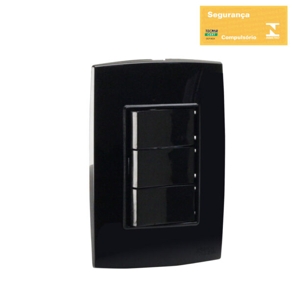0600200103 - Conjunto Interruptores Simples+Duplo Paralelo 10A PT 250V