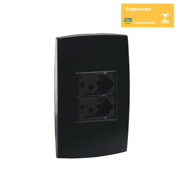 0600200085 -Conjunto Tomada Dupla 2P+T 10A 250V