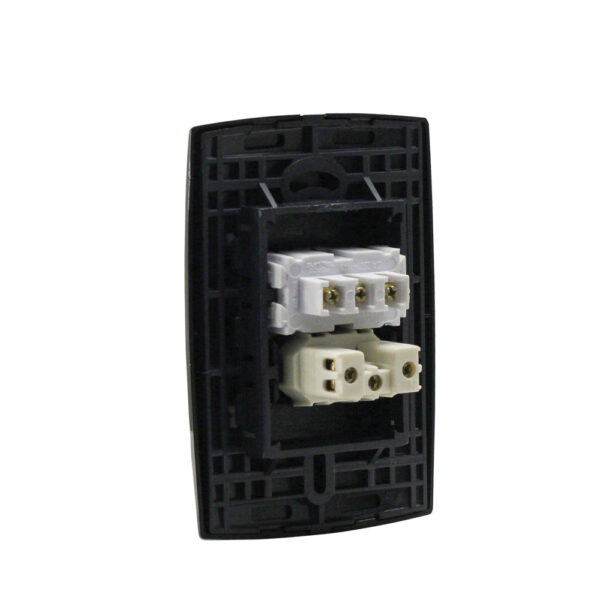 0600200087 - Conjunto Interruptor Simples+Tomada 2P+T 10A 250V - Image 2