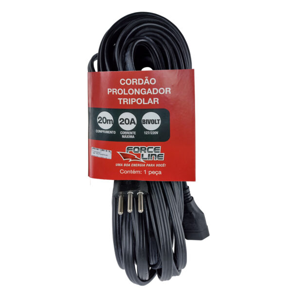 0180200367 - Cordão Prolongador - 20A - 20m