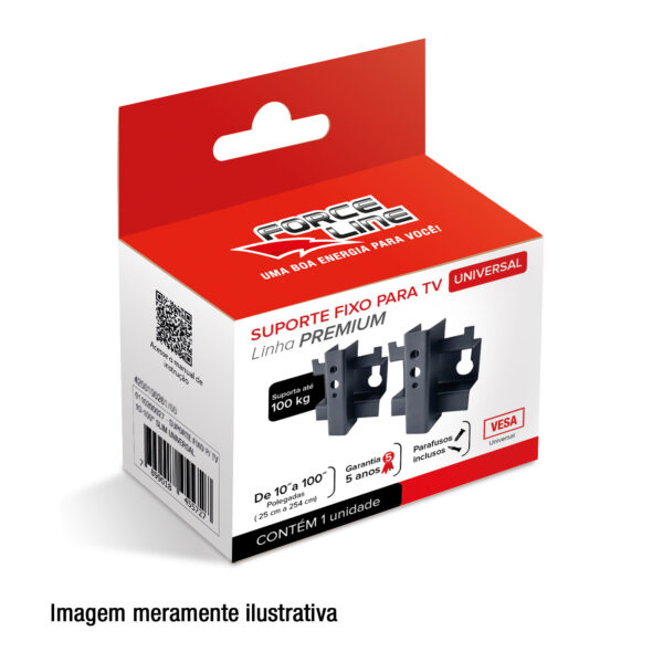0110200016 - Suporte Fixo PREMIUM para TV-14? a 100?