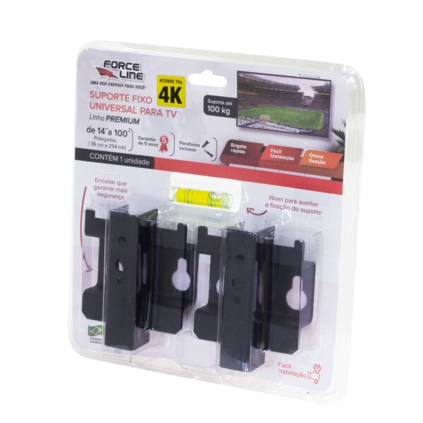 0110200017 - Suporte Fixo PREMIUM para TVs 14" até 100"