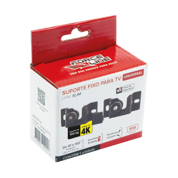 0110200027 - Suporte Slim Universal para TV-10" até 100"