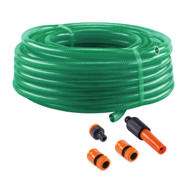 0190400154 - Mangueira Slim Premium Trançada com Engate Rápido - 15m