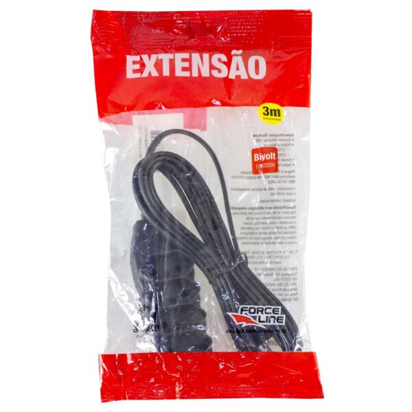 0180200421 - Extensão  Tripolar Slim - 10A - Image 3