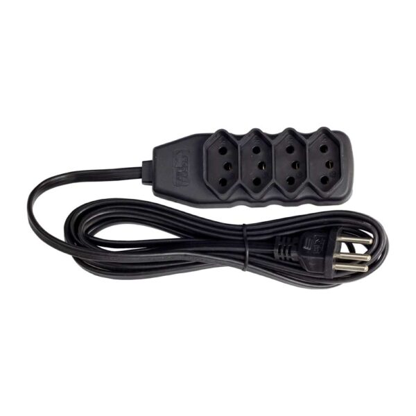 0180200421 - Extensão  Tripolar Slim - 10A