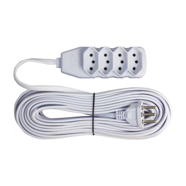 0180200427 - Extensão  Tripolar Slim - 10A