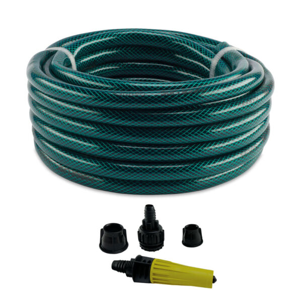 0190400086 - Mangueira Slim Premium Trançada com Engate Rosqueado e Esguicho - 30m